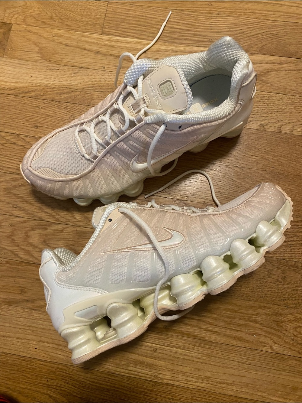 NEW Nike Shox TL Pearl White Particle Pink W
